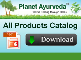 Planet Ayurveda Products Catalog Download